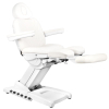 FOTEL KOSMETYCZNY ELEKTR. AZZURRO 872S PEDI PRO EXCLUSIVE 3 SILN. BIAŁY Activ  Q@d